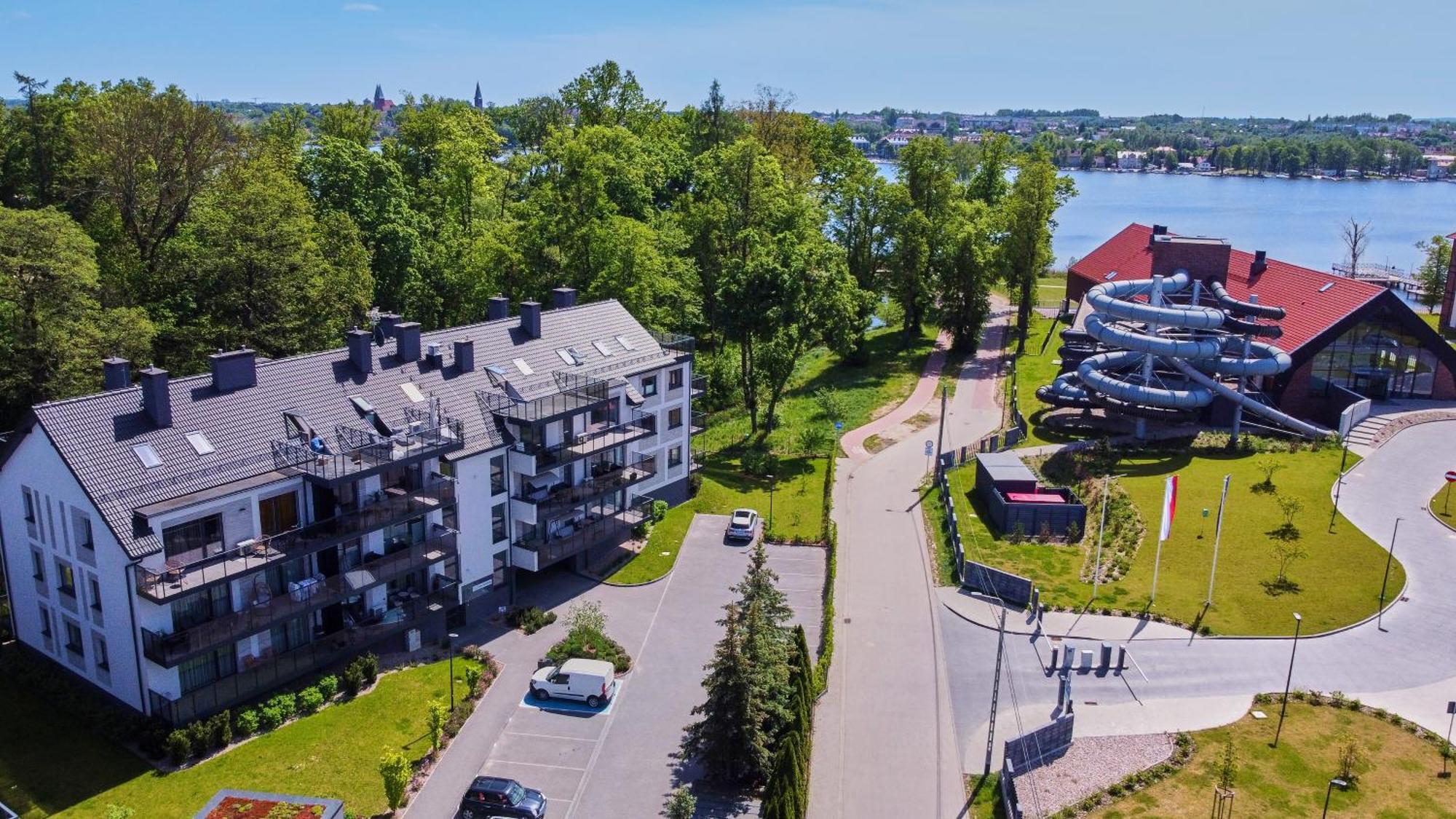 Nice River - Mazuria Apartamenty Острода Екстериор снимка